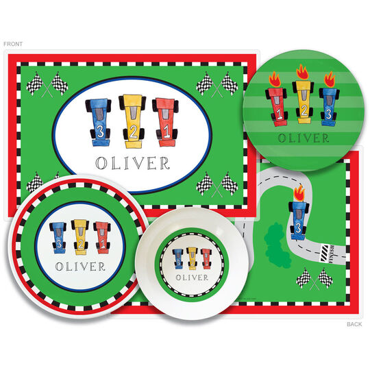 On Your Mark 4-Piece Dinnerware Set